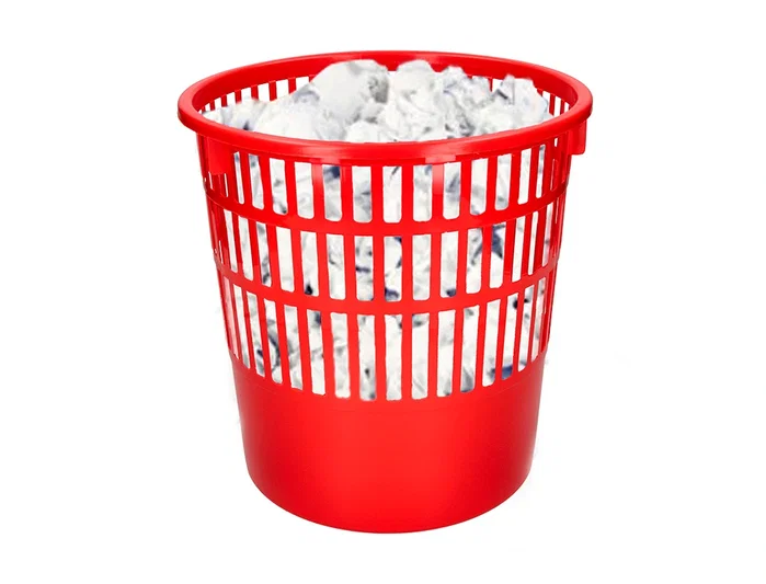 Q-connect Papelera Rejilla Plástico 15 Litros Rojo 285x290 mm Q-connect Papelera Rejilla Plástico 15 Litros Rojo 285x290 mm