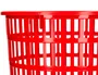 Q-connect Papelera Rejilla Plástico 15 Litros Rojo 285x290 mm