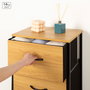 Color Baby Max Home-Mueble Cómoda con 3 Cajones