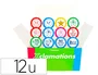 X'stamper Sello Emoticono Uso Escolar Expositor de 12 Unidades Surtidas
