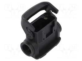 HARTING Carcasa para conectores HDC Han-Eco® A tamaño 10A IP65 recta