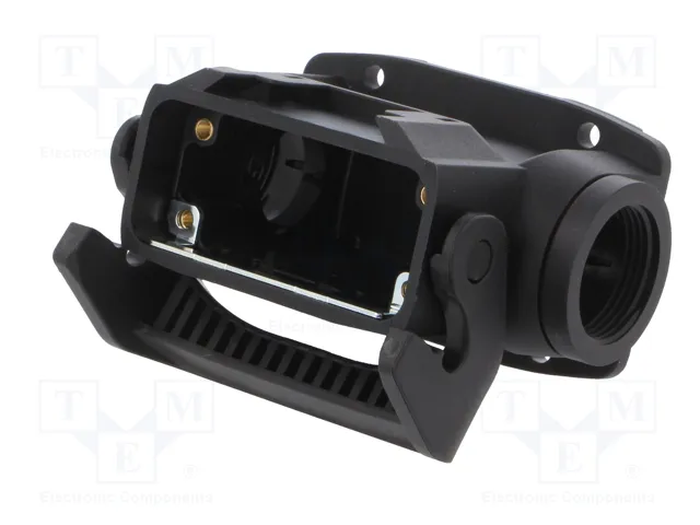 HARTING Carcasa para conectores HDC Han-Eco® A tamaño 10A IP65 recta