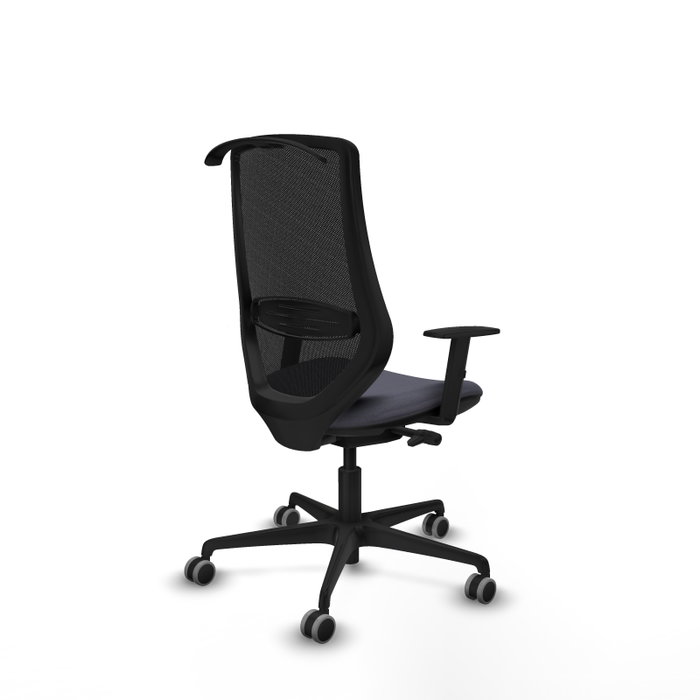 PIQUERAS Y CRESPO Silla de oficina Mardos con mecanismo Sincro/Traslack, Gris oscuro y Negro PIQUERAS Y CRESPO Silla de oficina Mardos con mecanismo Sincro/Traslack, Gris oscuro y Negro