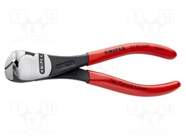 KNIPEX Alicates de corte de frente de alta relación de fuerza 160 mm