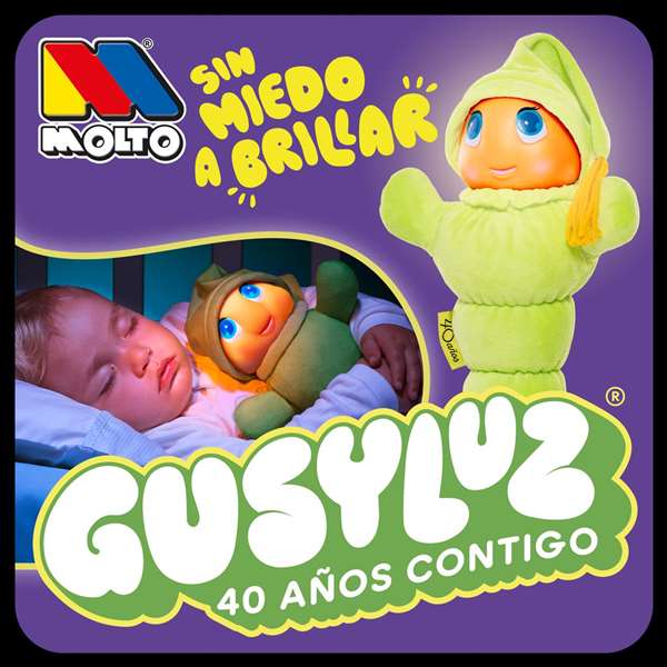 Molto Muñeco Gusi Luz Dos Caras 40 Aniversario 28 cm Molto Muñeco Gusi Luz Dos Caras 40 Aniversario 28 cm