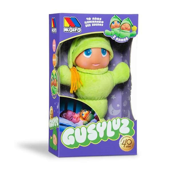 Molto Muñeco Gusi Luz Dos Caras 40 Aniversario 28 cm Molto Muñeco Gusi Luz Dos Caras 40 Aniversario 28 cm