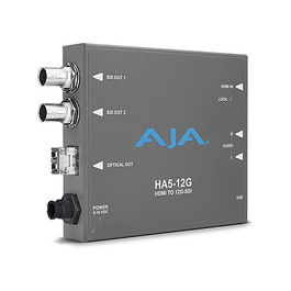 AJA HA5-12G-T - Conversor de señales broadcast SDI 12G para video profesional