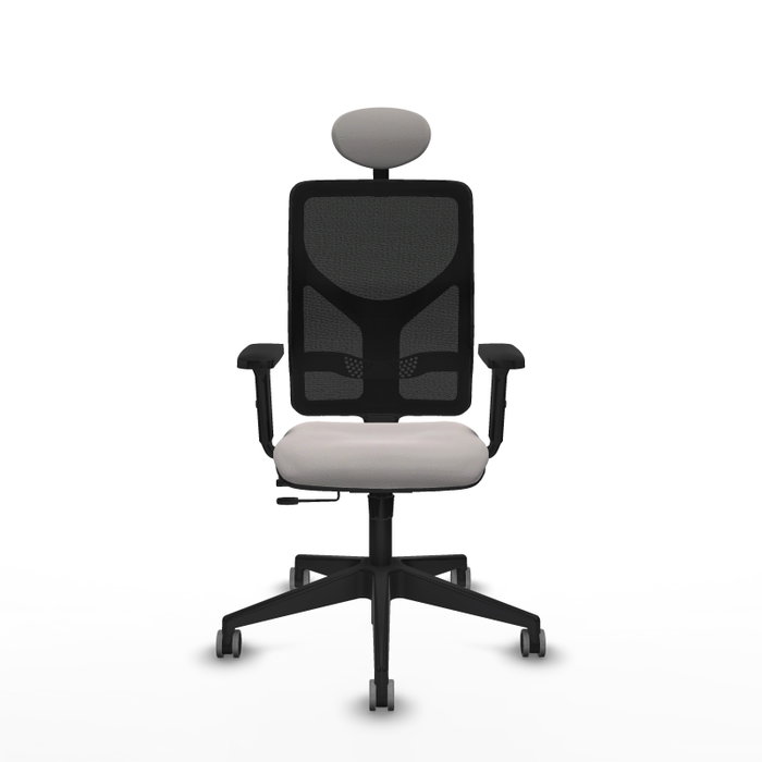 PIQUERAS Y CRESPO Silla de oficina Motilla con mecanismo Sincro/Traslack Blanco y Negro PIQUERAS Y CRESPO Silla de oficina Motilla con mecanismo Sincro/Traslack Blanco y Negro
