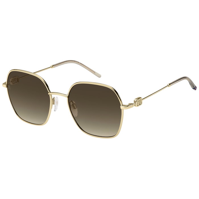 Tommy Hilfiger TH-2150-S-84E Gafas de sol con cristal marrón y detalles dorados Tommy Hilfiger TH-2150-S-84E Gafas de sol con cristal marrón y detalles dorados