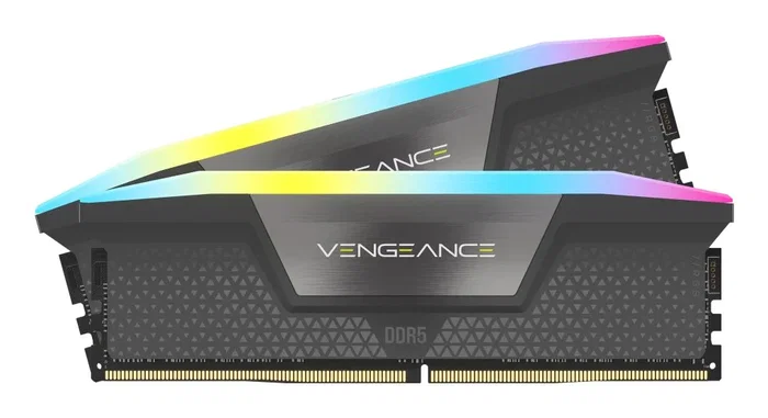 Corsair Vengeance RGB CMH16GX5M2E6000Z36 16 GB (2 x 8 GB) DDR5 6000 MT/s DIMM Gris Corsair Vengeance RGB CMH16GX5M2E6000Z36 16 GB (2 x 8 GB) DDR5 6000 MT/s DIMM Gris