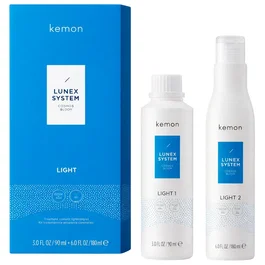 Kemon Lunex System Light Set con Tratamiento Aclarante y Revelador