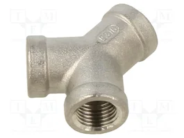 GEBO Conector en T Divisor Y Hembra-Hembra-Hembra G 1/4 pulgadas