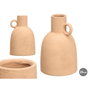 GIFTDECOR Jarrón Tinaja 25cm Tierra
