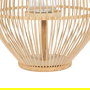 Farol Portavelas Natural Bambú 35 X 35 X 66 cm