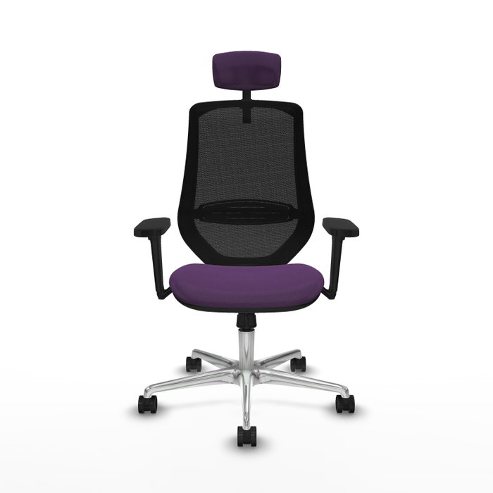 PIQUERAS Y CRESPO Silla de oficina Mardos con Mecanismo Sincro, Morado y Negro PIQUERAS Y CRESPO Silla de oficina Mardos con Mecanismo Sincro, Morado y Negro