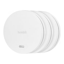 Hombli Detector de Humo Blanco (Pack Promocional 2+1)