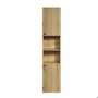 Ebuy24 Columna de baño PURE BLISS Decoración roble