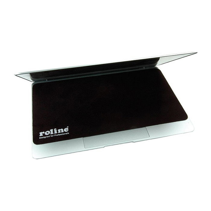 ROLINE Mausmatte, Alfombrilla de Ratón para Juegos 3 en 1 Combo para Notebook, Negro, Base Antiderrapante, 280 x 160 mm, Modelo ROLINE 18.01.2049