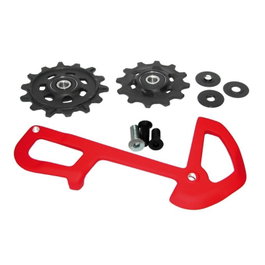Sram Roldanas X-Sync para cambios X01 Eagle 12 velocidades, interior rojo, 64 gramos