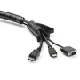 Startech Gestor de cables 1,5m