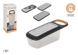 Inde Rallador Con Recipiente 4 Accesorios 1 kg (12 Unidades)