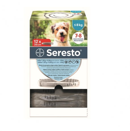 Elanco Collar Antiparasitario Seresto Clínico para Perros de más de 8 kg, Paquete de 1 Unidad Elanco Collar Antiparasitario Seresto Clínico para Perros de más de 8 kg, Paquete de 1 Unidad