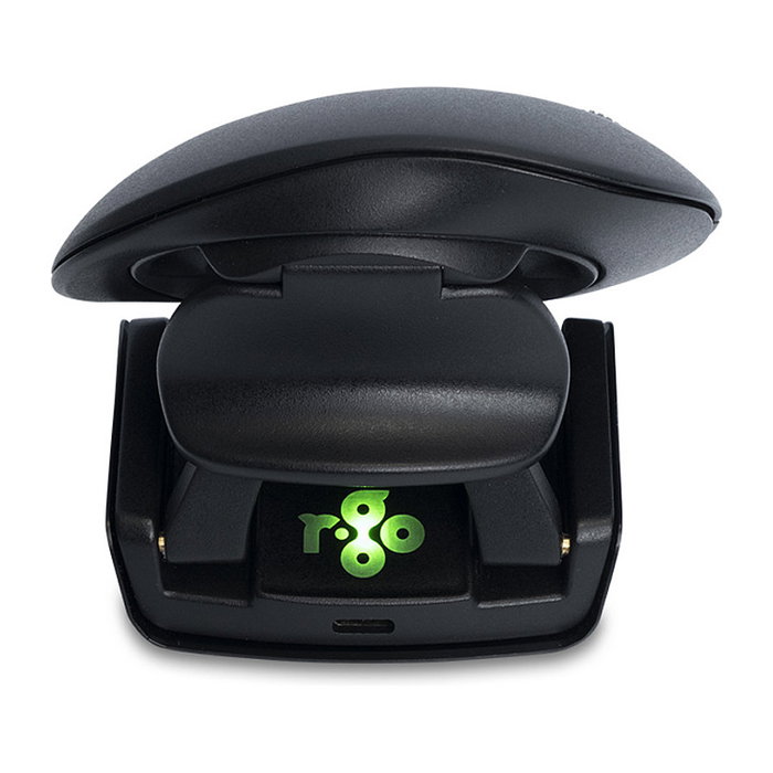 R-Go Twister Ratón Ergonómico Vertical Ambidiestro Inalámbrico Bluetooth y USB Óptico 2400 DPI Negro