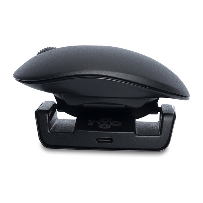R-Go Twister Ratón Ergonómico Vertical Ambidiestro Inalámbrico Bluetooth y USB Óptico 2400 DPI Negro