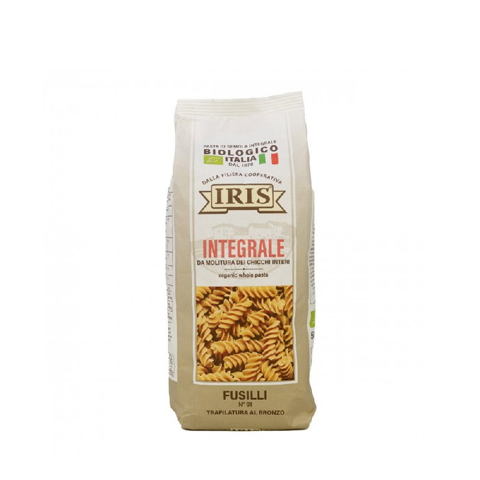IRIS Fusilli de trigo duro integral BIO IRIS Fusilli de trigo duro integral BIO