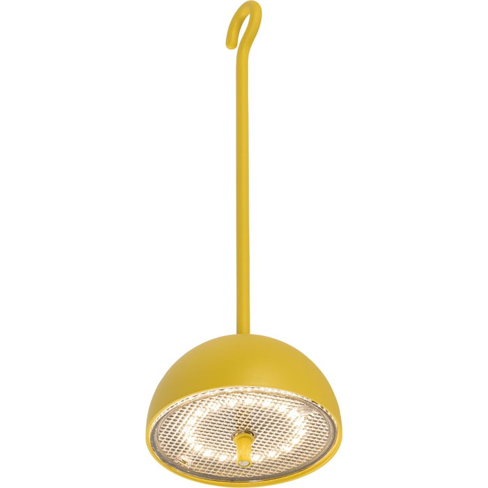 Sompex HOOK Lámpara de Mesa Recargable Amarilla