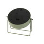 DKD Home Decor Set de 2 Relojes de Sobremesa Metálicos Verde Menta y Beige