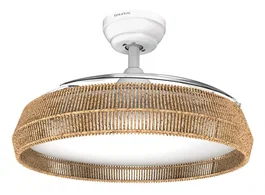 Taurus Polar Nature Ventilador de Techo 30W 107cm con 3 Aspas Retráctiles