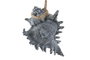 DKD Home Decor Decoración Colgante de Resina y Cuerda, Surtido de 3 Piezas