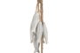 DKD Home Decor Decoración Colgante de Resina y Cuerda, Surtido de 3 Piezas
