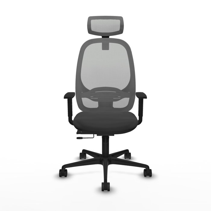 PIQUERAS Y CRESPO Silla de oficina Cilanco Gris con mecanismo Sincro/Traslack PIQUERAS Y CRESPO Silla de oficina Cilanco Gris con mecanismo Sincro/Traslack