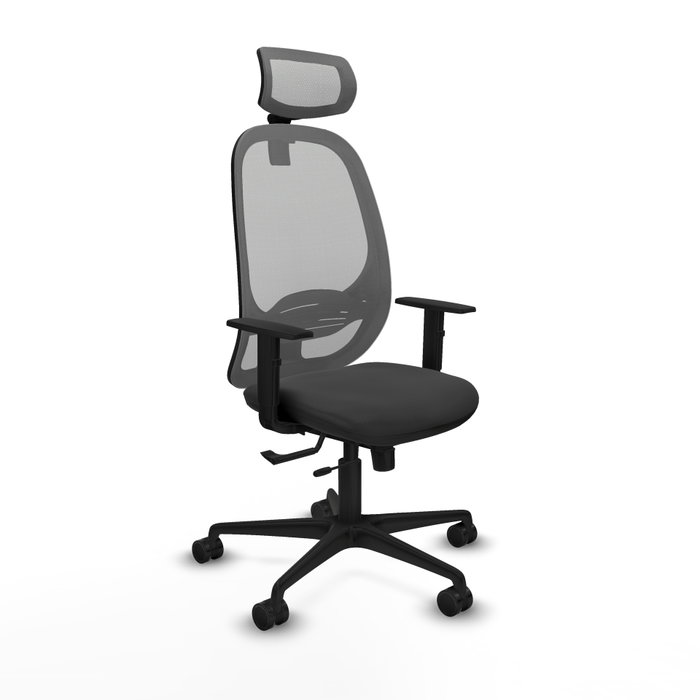 PIQUERAS Y CRESPO Silla de oficina Cilanco Gris con mecanismo Sincro/Traslack PIQUERAS Y CRESPO Silla de oficina Cilanco Gris con mecanismo Sincro/Traslack