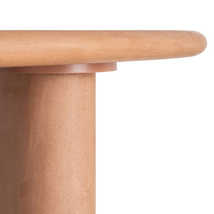 Mesa Comedor Teja Dm-Microcemento Salón 180 X 90 X 76 cm