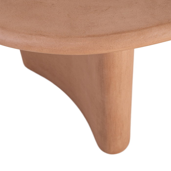 Mesa Comedor Teja Dm-Microcemento Salón 180 X 90 X 76 cm