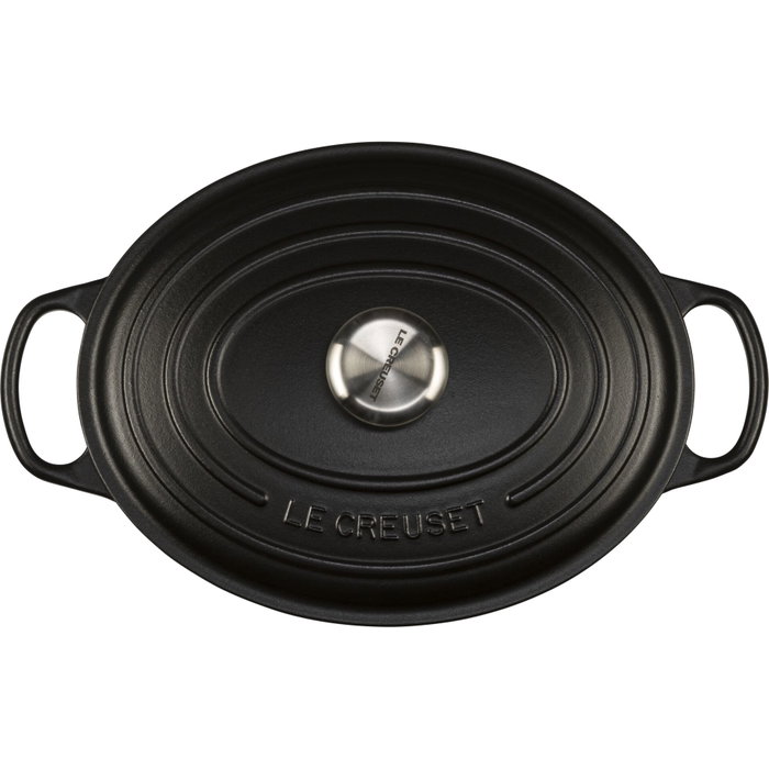 Le Creuset Signature Cazuela ovalada 29 cm negro