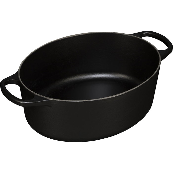 Le Creuset Signature Cazuela ovalada 29 cm negro