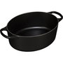 Le Creuset Signature Cazuela ovalada 29 cm negro