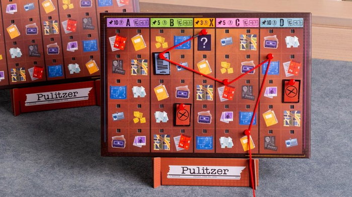 Tranjis Games SL Juego de Mesa Pulitzer Juego Estratégico Periodismo de Investigación 1-5 Jugadores 60-120 Minutos