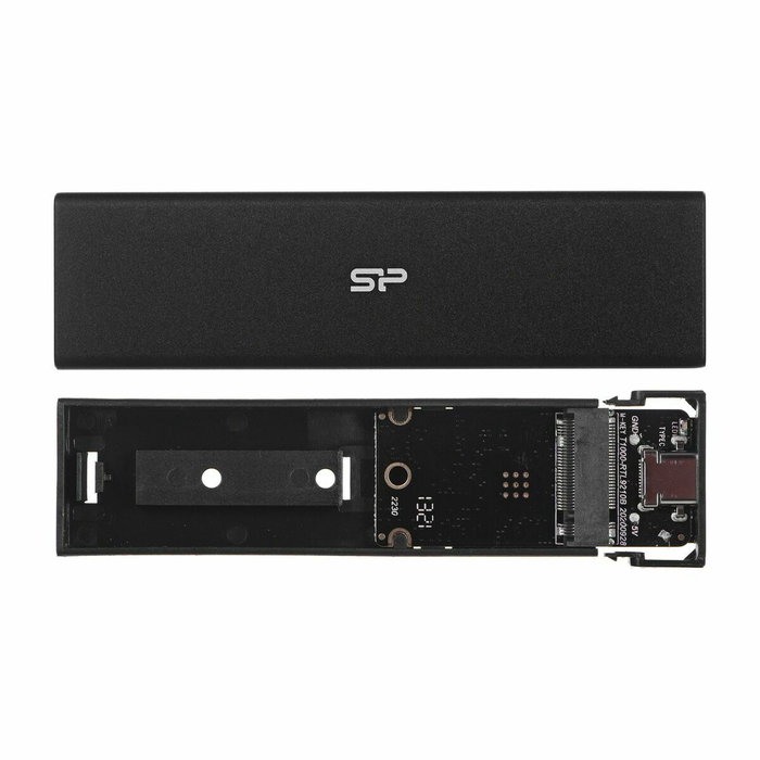 Silicon Power SP PD60 Caja externa M.2 NVMe/SATA USB 3.2 Type-C Negro Silicon Power SP PD60 Caja externa M.2 NVMe/SATA USB 3.2 Type-C Negro