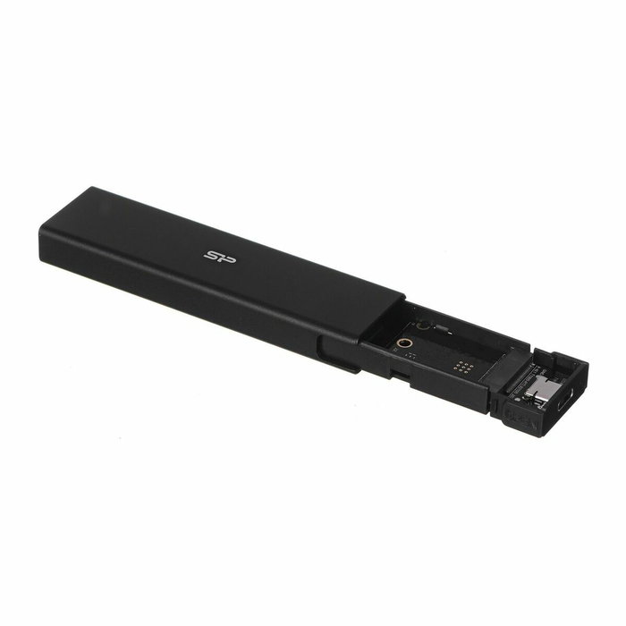 Silicon Power SP PD60 Caja externa M.2 NVMe/SATA USB 3.2 Type-C Negro Silicon Power SP PD60 Caja externa M.2 NVMe/SATA USB 3.2 Type-C Negro