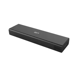 Silicon Power Caja Externa para SSD PD60 M.2 NVMe/SATA USB 3.2 Gen 2 Tipo-C 10 Gbit/s Aluminio Negro