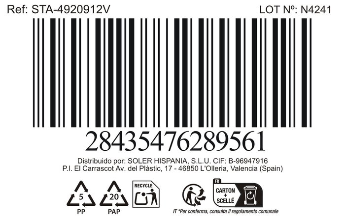 Inde #-36 Mug Jumbo Mondoñedo Verde, 380 cc, 8.9 x 11 cm (12 Unidades)