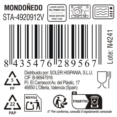 Inde #-36 Mug Jumbo Mondoñedo Verde, 380 cc, 8.9 x 11 cm (12 Unidades)
