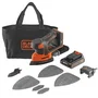Black + Decker BDCDS18 Lijadora de detalle inalámbrica 18V