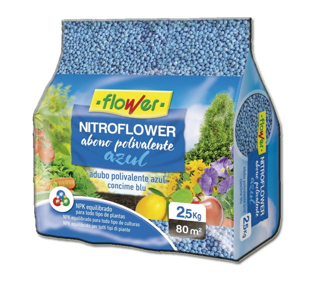 Nitroflower Abono Polivalente Azul 2,5 kg Nitroflower Abono Polivalente Azul 2,5 kg