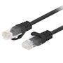 Lanberg Cable de Red Latiguillo Cat.6 U/UTP AWG 26 750 cm Negro